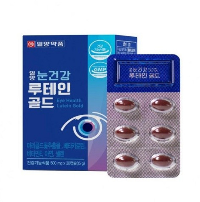 일양약품 눈건강 루테인 골드, 30정, 1개