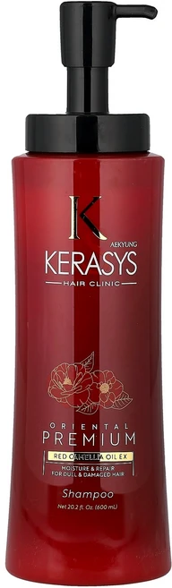 케라시스 헤어 클리닉 오리엔탈 프리미엄 레드 카멜리아 엑스트라 샴푸 600ml (20.2 fl oz) KSY-87099 - 쿠팡