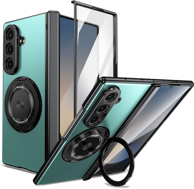 리젠포인트 갤럭시 Z폴더 Z플립 힌지보호 맥세이프호환 무선충전 풀커버 휴대폰 케이스