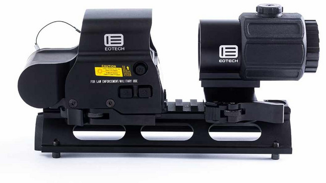 금속 558 551 도트사이트 홀로그램 레드닷 그린닷 포인트 미러 전동건파츠, 558 + G33 블랙 실버 필름, 1개