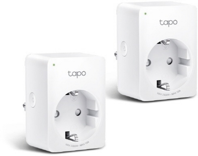 (TP-LINK) 티피링크 Tapo P100M(2-pack) (원격제어/App지원/전원제어) (2개), 1세트