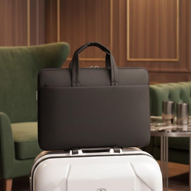 이온브 안심보관 노트북 가방, 1개, 블랙