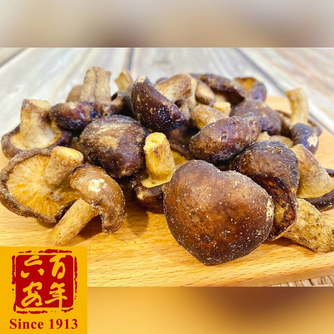 六安堂香菇脆片 台灣在地嚴選香菇 非油炸健康零食 酥脆口感 獨立包裝, 1個