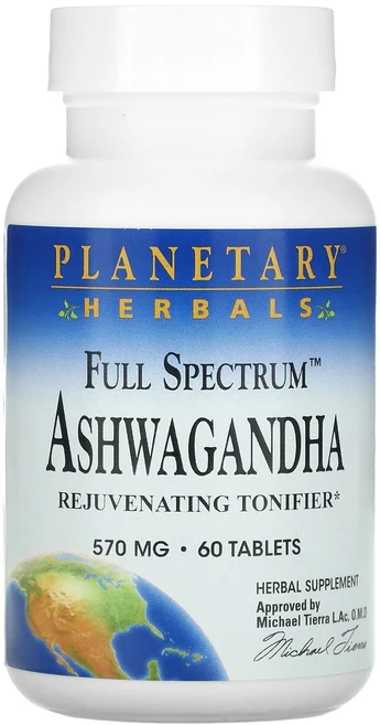 Planetary Herbals Full Spectrum 아슈와간다 570mg 60정, PlanetaryHerbalsFullSpectrum산사, 1개 - 쿠팡