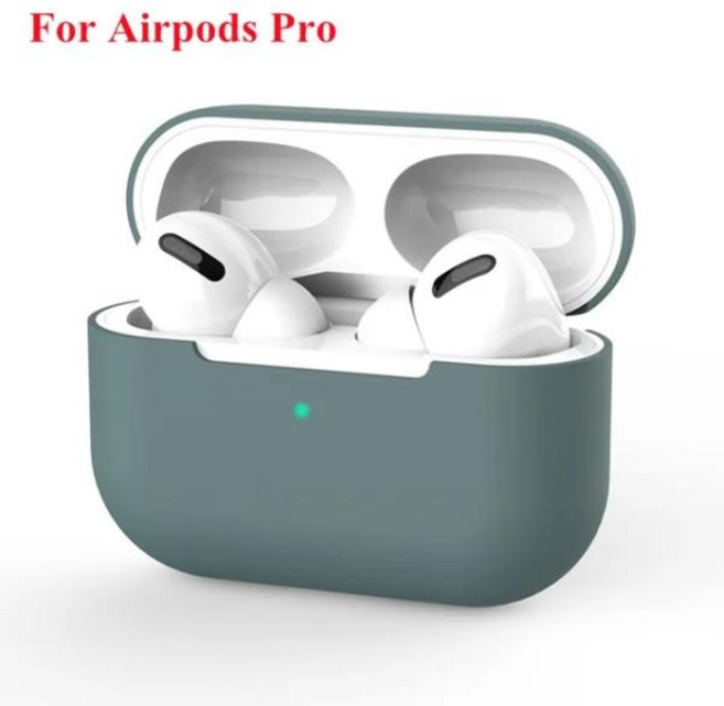 애플 호환 에어팟 프로 실리콘 커버 케이스 애플 호환 에어팟 프로 3 스티커 스킨 블루투스 이어폰 케이스, Color 6, 1개