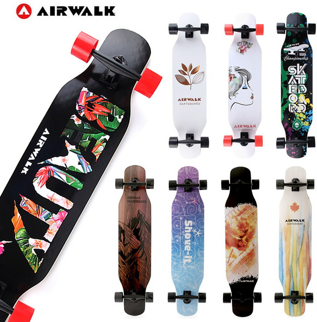 에어워크 42인치 최상급 8겹단풍나무 스케이트 롱보드, 03_#너다움을응원해, 1개