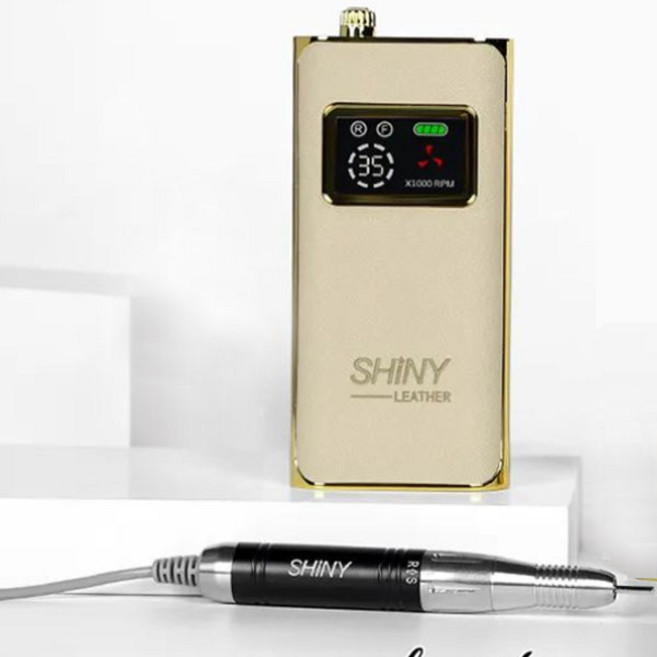 샤이니 래더드릴머신 (베이지색상) 오프케어비트6종포함, 1개, 베이지