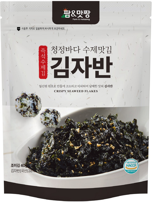 스위트영 맛짱 수제맛김 김자반, 5개, 40g