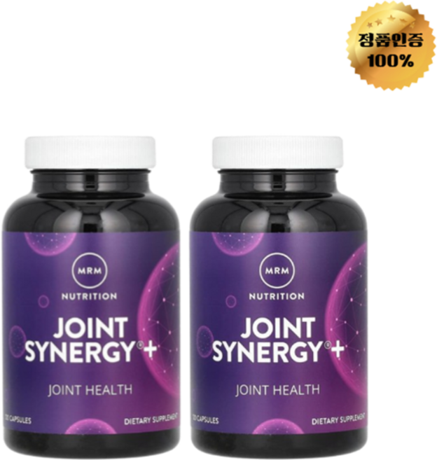 1+1 MRM뉴트리션 관절 서포터 테라큐민 함유 캡슐 120정, 2개, 120회분