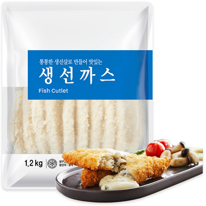 생선까스 (60g x 20개입), 1.2kg, 1개