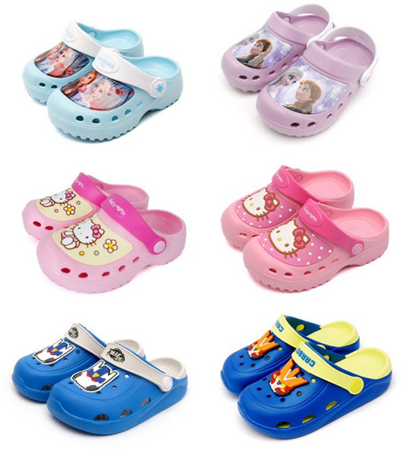 프리프리스 슈즈 헬로키티 헬로카봇 외 캐릭터 샌들 슬리퍼