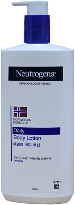 뉴트로지나 바디 모이스춰라이져 꽃향, 1개, 450ml