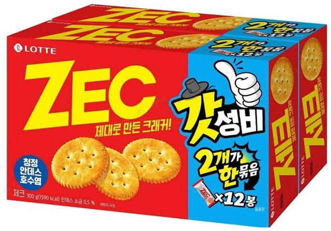 롯데제과 제크 오리지날, 600g, 1개