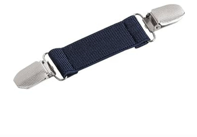 彈性吊帶夾 耐用金屬夾 簡約時尚 舒適易用 多場合適用 方便攜帶