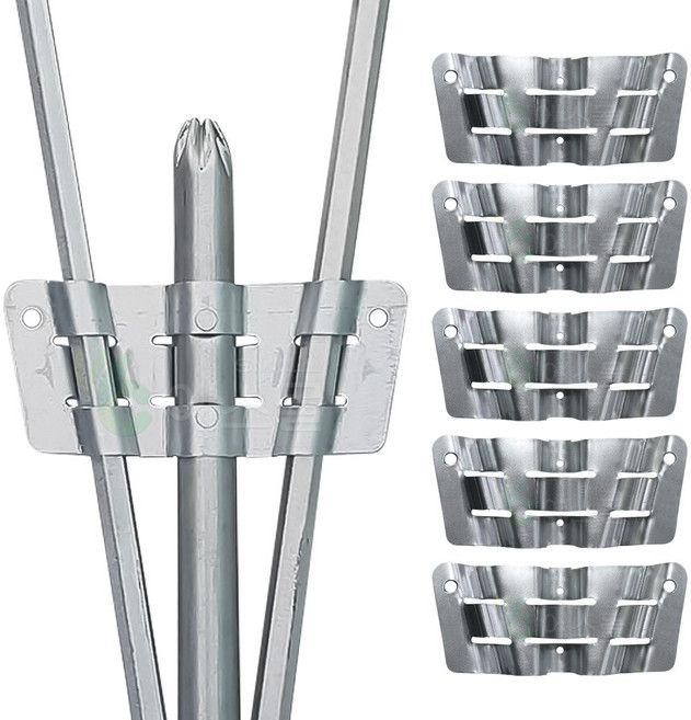 Y자 지주대 브라켓 고추 작물 방울토마토 가지 고춧대 말뚝 지지대 지주대 고정, 10개