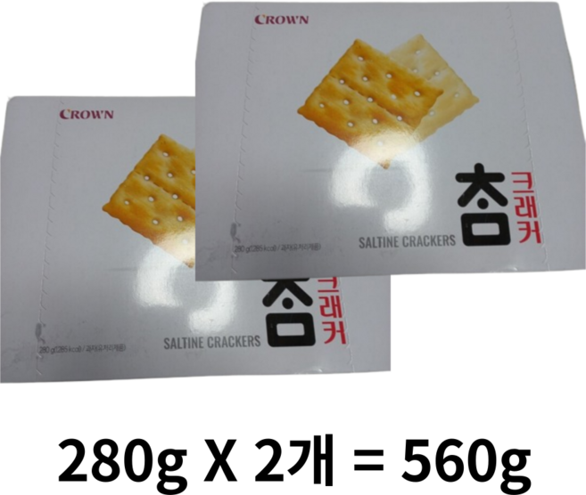 참크래커, 280g, 12개