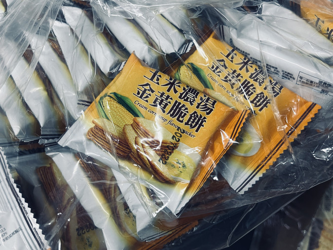 AJI OKASHI 玉米濃湯金黃脆餅, 3kg, 1個