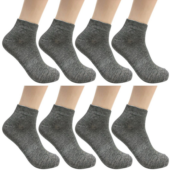 슬레진저 남자 무지 단목 양말 8켤레