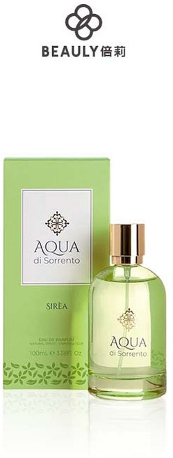 BEAULY 倍莉 Aqua di Sorrento 梔夏微風 淡香精 100ml 中性香 禮物包裝, 1個