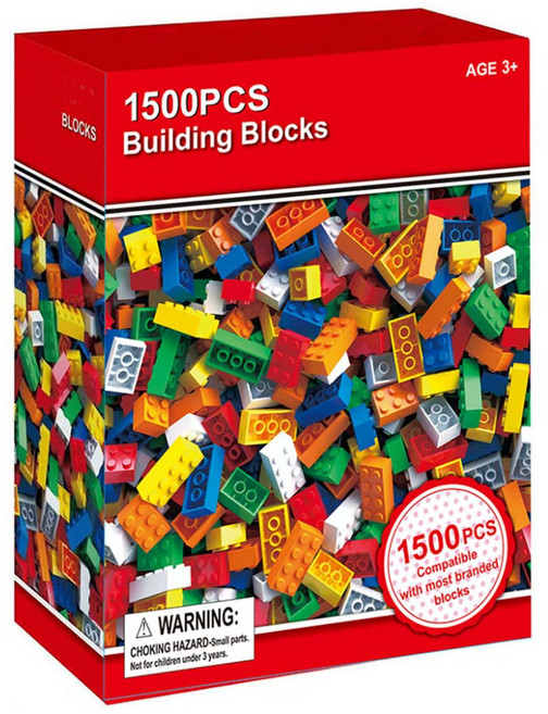 KC인증 리필블록 1500피스 레고 호환 블록, 1500pcs