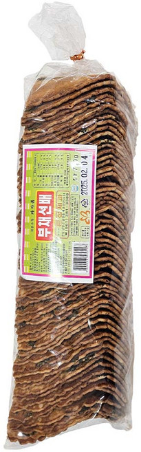 은성제과 부채선배 부채전병 750g, 1개