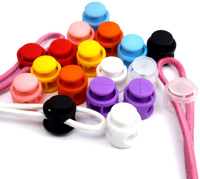 [청라핸즈] 원통형 끈조절 스토퍼 2EA입 (16-738)부자재, (옐로우)