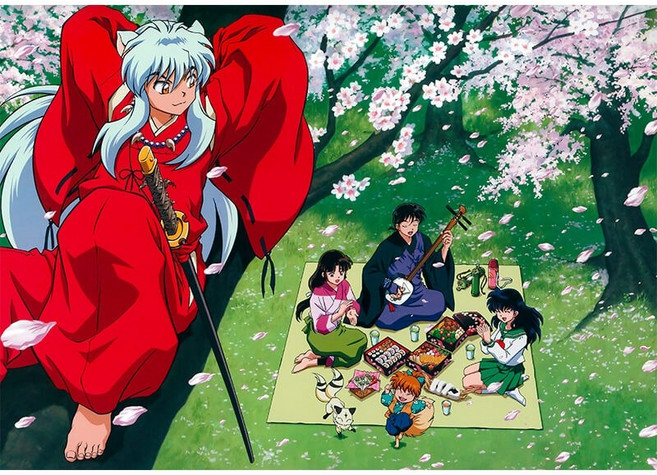 이누야샤 굿즈 직소퍼즐 1000피스 카고메, 03.C, 퍼즐 500피스