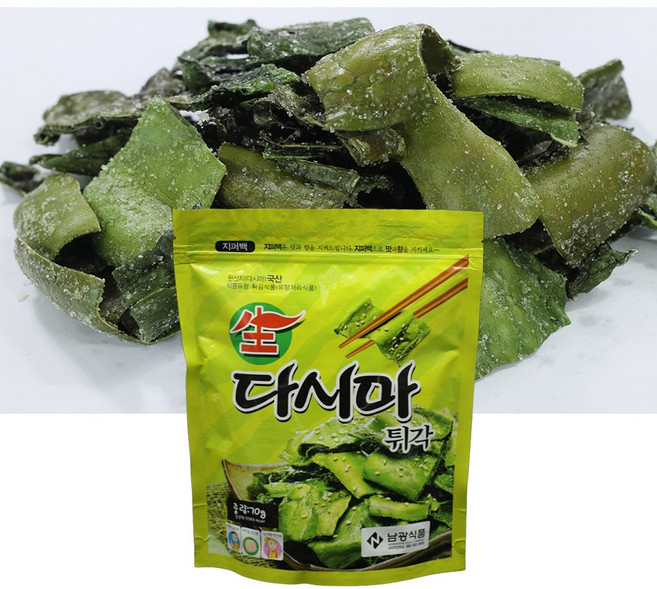 [남광식품] 다시마튀각 70g, 1개