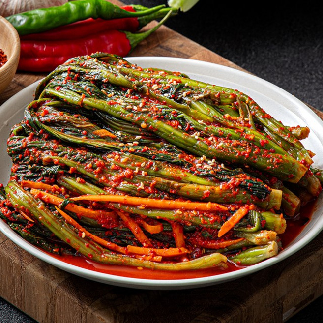 여수 돌산 갓김치 전라도 김치, 3kg, 1개