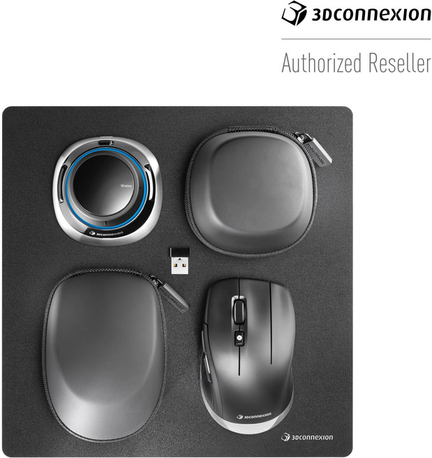 3Dconnexion SpaceMouse Wireless Kit 2 Bluetooth Edition 3DX-700136 (구 3DX-700108 3DX-700084)
