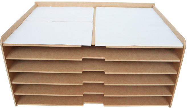 미가데코 이코노미컬 A2용지 4절지 서류정리함 종이보관함 내경 43cm x 60cm diy 도면함 반제품