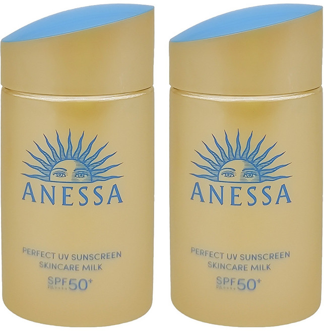 ANESSA 安耐曬 金鑽高效防曬露NA 5X版 PA++++, 60ml, 2瓶