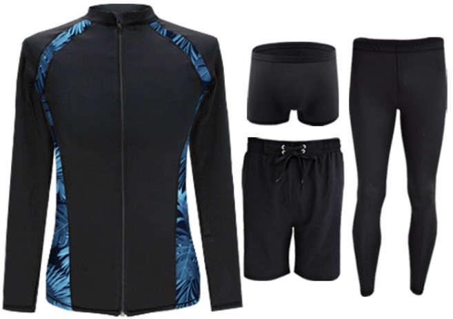 서프라이더 5종 풀세트 남성 프린팅 집업 래쉬가드 빅사이즈 SURFRIDER