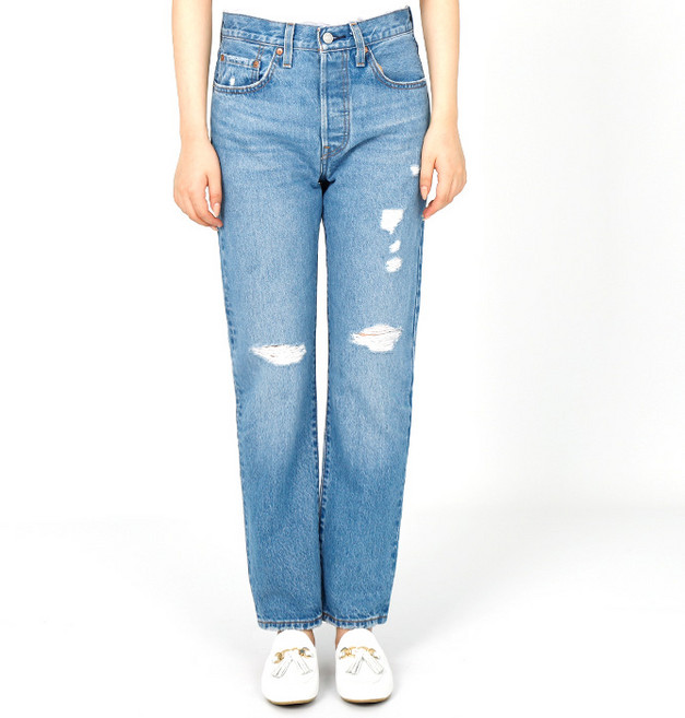 리바이스 여성 청바지 501 오리지널 스트레이트 125010434