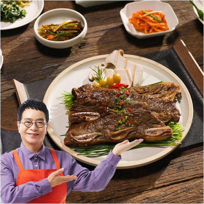 [김하진 궁중] 우리소 LA갈비 550g x 6팩, 3.3kg, 1세트