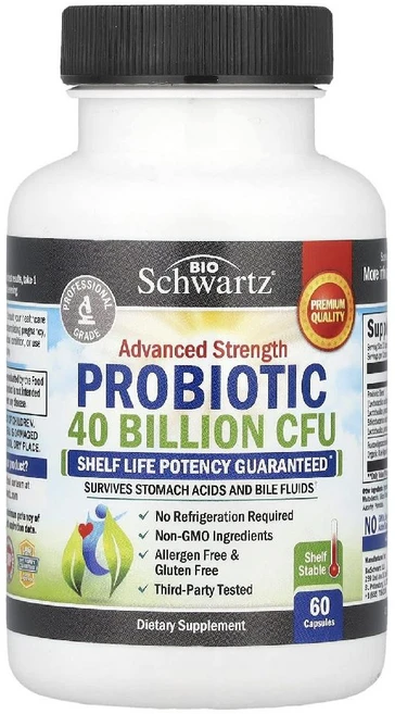 바이오슈워츠 Respiratory Immune 퀘르세틴 바이오플라보노이드 혼합물 캡슐60정, 1개, 60정 - 쿠팡