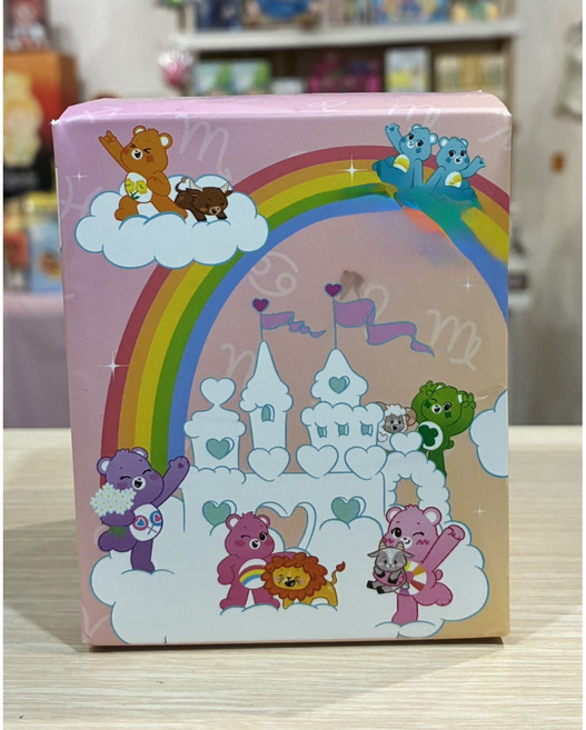 CareBears 愛心小熊 十二星座 擺件 盲盒 收藏 隨機出貨 PVC ZB-J12, 1個