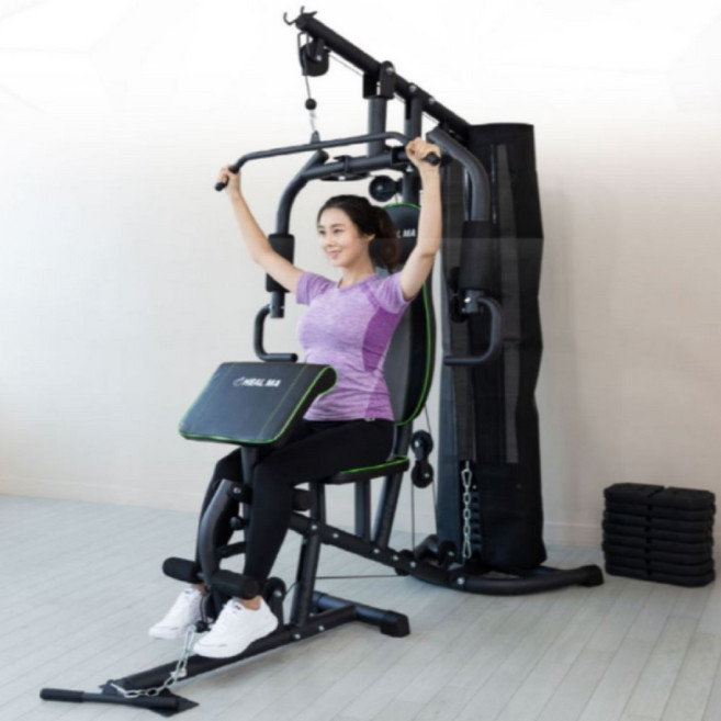 헬마 멀티홈짐 KL-7080 초특가50 블럭포함 15가지이상 웨이트기구, KL-7080 직접 설치 택배상품