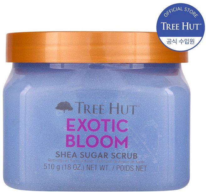 트리헛 시어 슈가 바디스크럽 엑소틱블룸 향, 510g, 1개