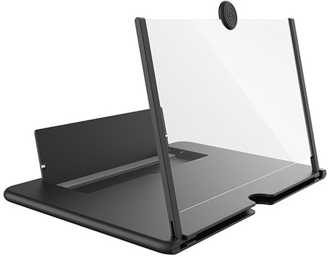 트리플에이 루파 고화질 스마트폰 확대 스크린 휴대폰 확대경 대형 거치대, 화이트(WHITE), 1개