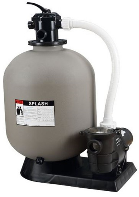 서빈 24인치 수영장 샌드필터 여과기 + 여과사 포함, 1.0HP, 1개