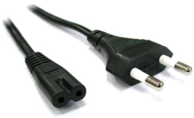 220V 전용 8자코드 파워케이블 0.6M, 1개, 상세페이지 참조