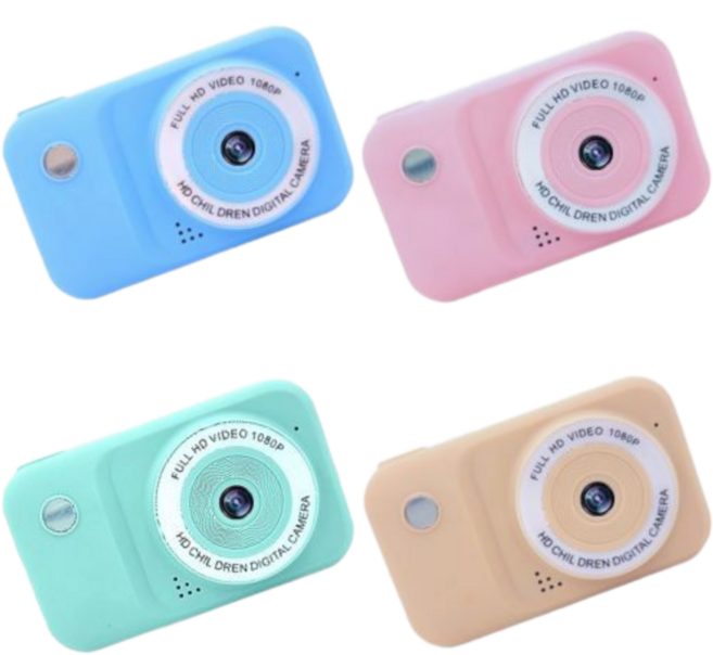 마루미르 레트로 셀피 감성 키즈 카메라 40M, 베이지