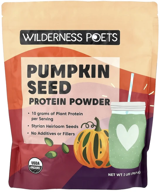매우편하고 Wilderness Poets 유기농 호박씨 프로틴 파우더 907g(2lbs) 끝내주게잘나가는상품, WildernessPoets유기농호박씨프로틴파우더907, 907g, 1 - 쿠팡