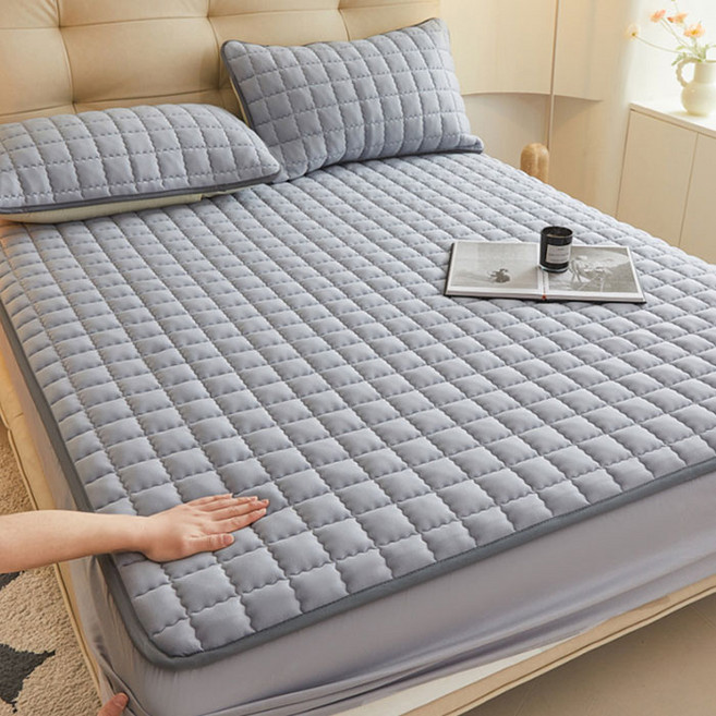 리진 솔리드 누빔 방수매트커버 퀸 (150X200cm)