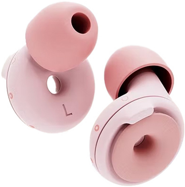 loop 스위치 3 인 1 이어플러그 핑크, 1개, 1쌍