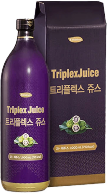 멜라루카 트리플렉스 쥬스 (1000ml) / 노니쥬스+KF94 마스크 선물증정, 1개, 1L - 쿠팡