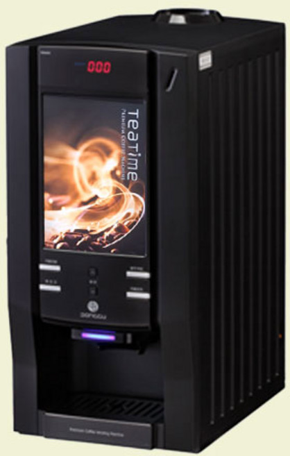 VEN602S 중고 블랙 미니자판기 믹스커피 사무실 커피머신, 602S