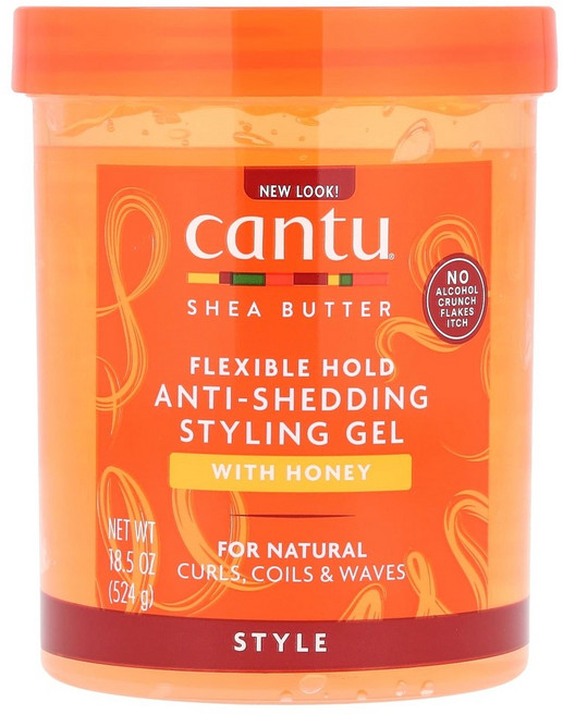 칸투 안티 헤어로스 스타일링 젤 유연한 고정력 시어 버터 꿀 함유 (524g), 1개, 524g