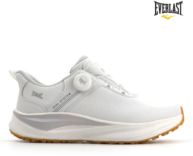 에버라스트 천연 소가죽 다이얼 워킹화 여성 남성 발편한 경량 쿠션 논슬립 골프 운동화 남녀공용 미끄럼방지 조깅화